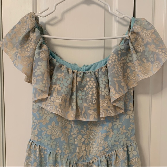 Vintage handmade prairie dress Gunne Sax inspired fairycore - Picture 5 of 11